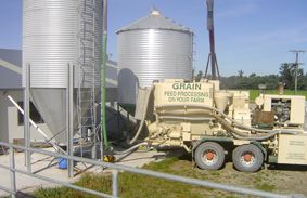 The Feedmix process is simple. Grain is sucked in, weighed as it goes through the machine and blown back into your silo or storage facility.jpg